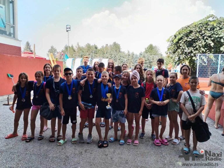 Plivači „Velike Kikinde“ doneli 36 medalja iz Vrbasa