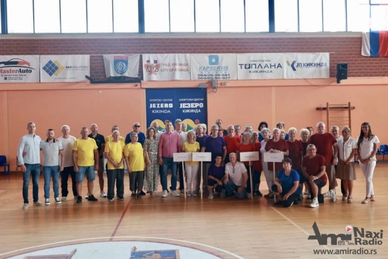 Regionalna olimpijada sporta i zdravlja okupila penzionere iz Severnobanatskog okruga
