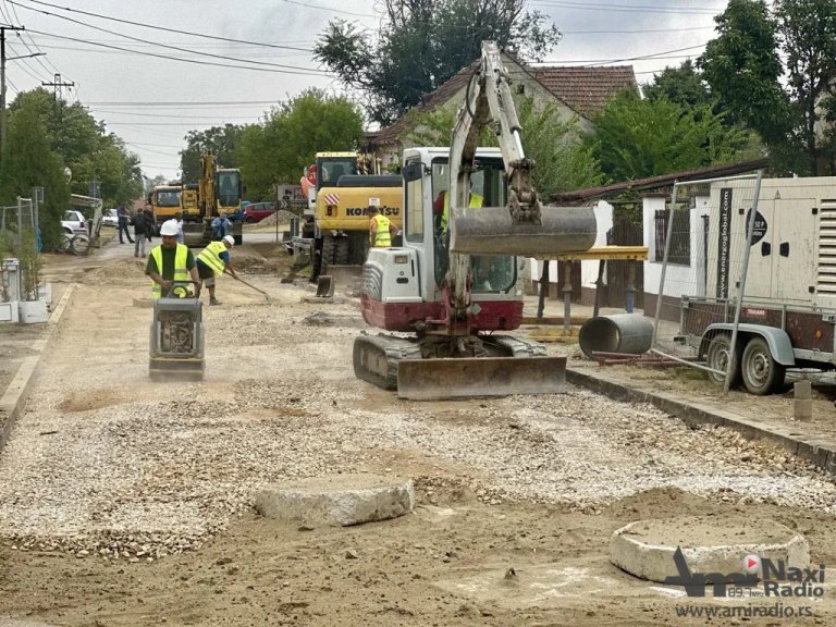 Radovi na atmosferskoj kanalizaciji u slivu Moravske teku planiranom dinamikom