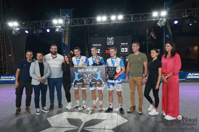 Ekipa „Solar M“ pobednik 3 na 3 fudbal finala Srbije