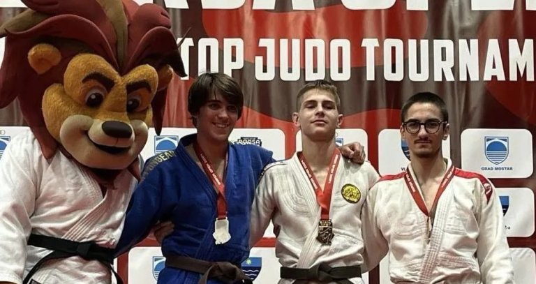 Džudo: Miloš Rakin osvojio bronzu na velikom Međunarodnom turniru u Mostaru