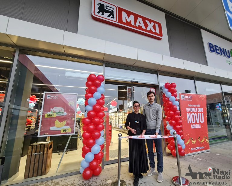Otvoren novi Maxi supermarket u Kikindi