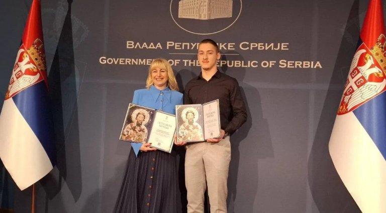 PU „Dragoljub Udicki“ i Andrej Popović dobitnici Svetosavske nagrade