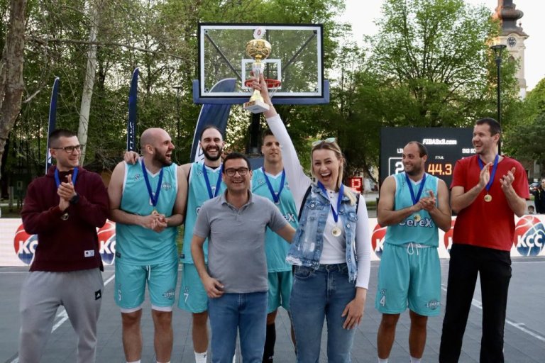 Novosadska ekipa „Liman“ pobednik turnira u basketu 3 na 3 u Mokrinu
