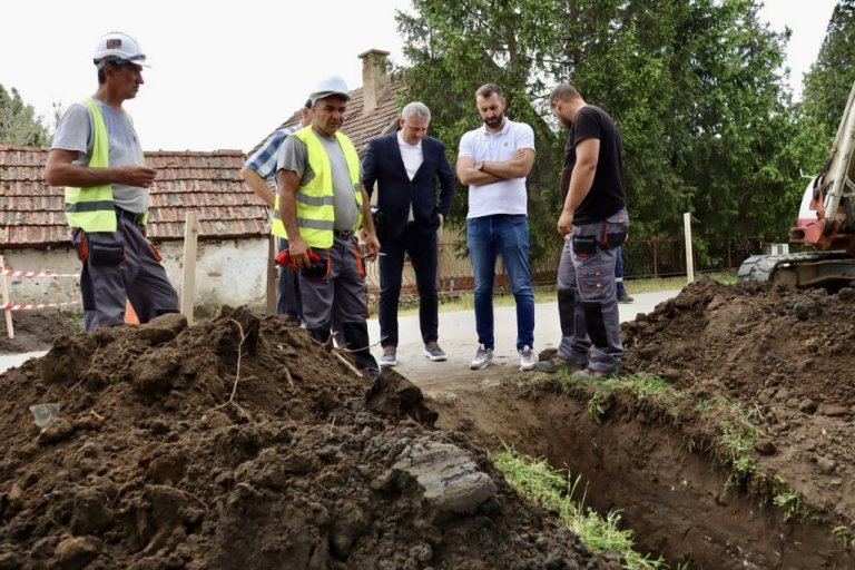 Počeli radovi na izgradnji kanalizacije u naselju Strelište