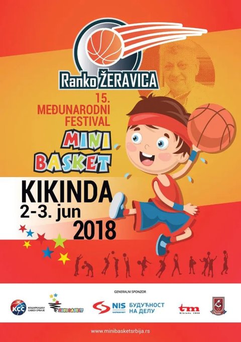 Minibasket festival „Ranko Žeravica“ za vikend u Kikindi