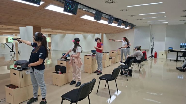 Ema Cvejin i Aleksandar Derbakov na pripremama juniorske reprezentacije