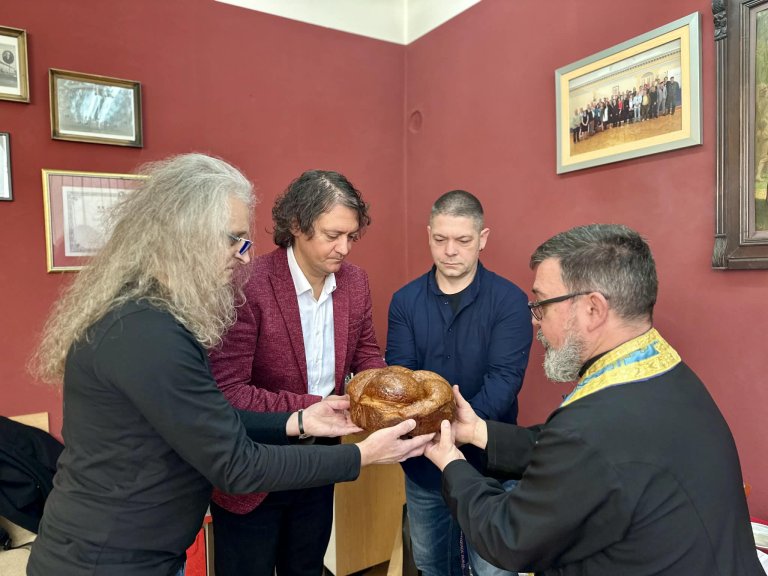 Udruženje preduzetnika obeležilo Bogojavljenje: Aleksandar Ronto kum slave