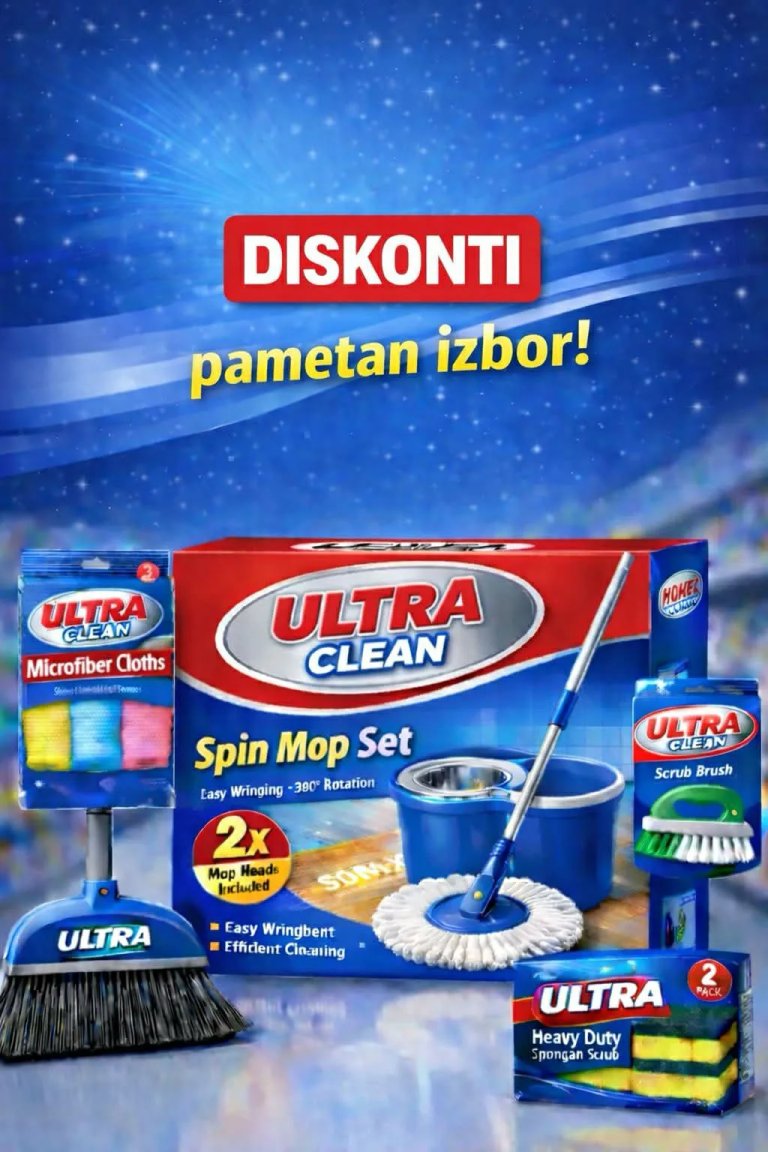 Ultra clean u Diskontima: Da sve blista po najpovoljnijim cenama