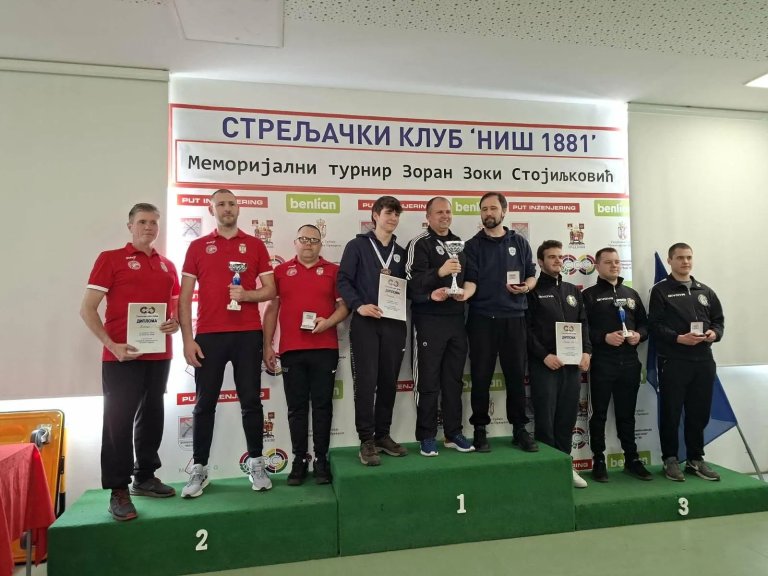 Vicešampionska titula za kikindske strelce u Nišu