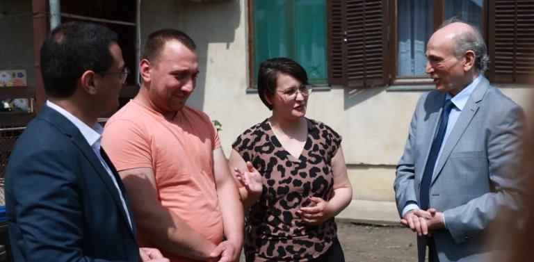 Ministar Krkobabić u poseti Ruskom Selu