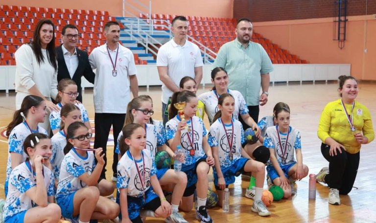 Rukometašice ŽORK „Kikinda“ treće u Ligi mlađih kategorija Vojvodine