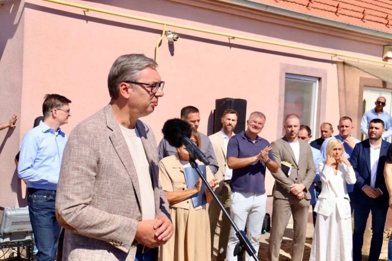 Predsednik Vučić u poseti Severnobanatskom okrugu