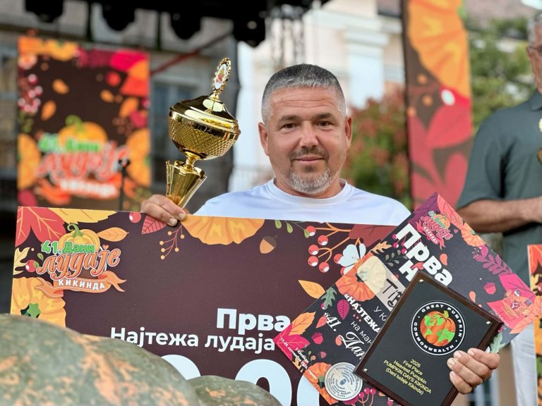 Kokai ponovo šampion u kategoriji najtežeg ploda, Dušan Jankov uzgajio najdužu tikvu