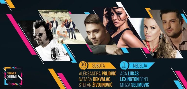 Veliki festival domaće muzike: Summer sound u Inđiji 30. juna i 1. jula