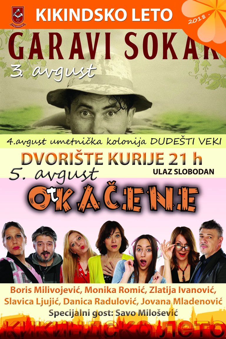 „Garavi sokak“ u petak otvara kulturni program „Kikindskog leta“