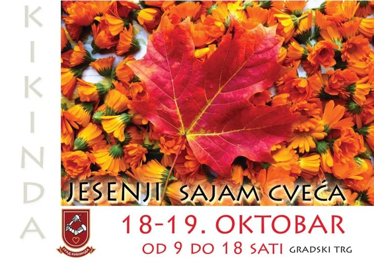 Jesenji sajam cveća u četvrtak i petak na trgu