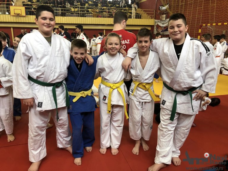 Džudo: Medaljama se okitili i pioniri „Partizana“
