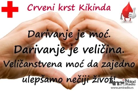 Akcija dobrovoljnog davanja krvi u ponedeljak u Crvenom krstu
