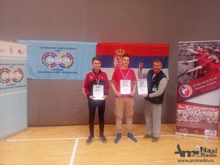 Dimitrije Stefanović uspešan na Kupu Streljačkog saveza Srbije