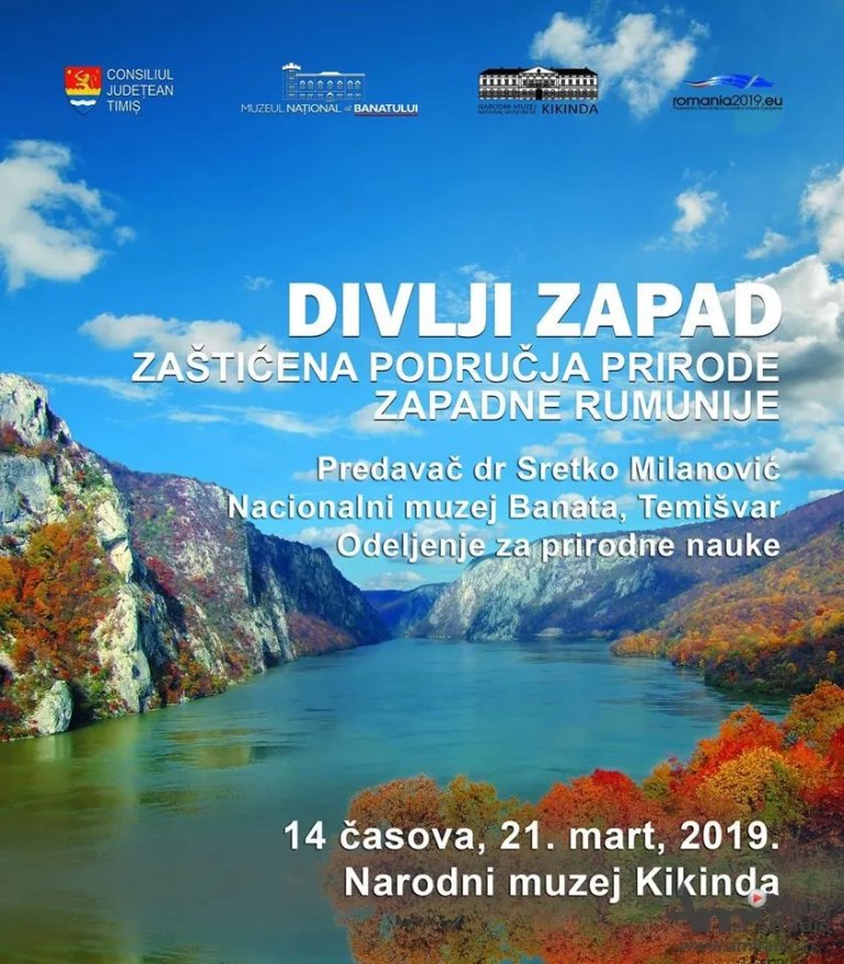 Predavanje o parkovima prirode zapadne Rumunije u četvrtak u Muzeju