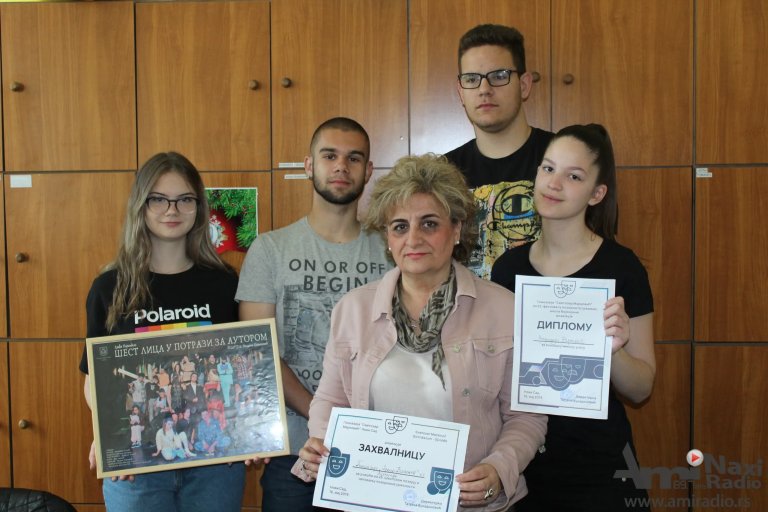 Predstava kikindske Gimnazije dobila priznanje na Školskom pozorju