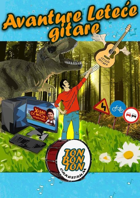 KCK: Koncert za decu ,,Avanture leteće gitare" u subotu