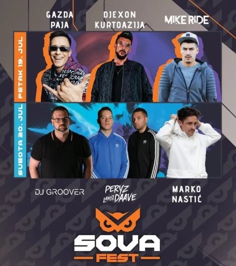 „Sova fest“ u petak i subotu u dvorištu Kulturnog centra