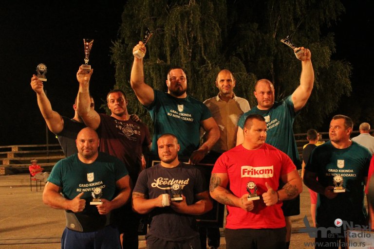 Matjaž Belšak najjači čovek Euro kupa „Strongman“ u Novim Kozarcima