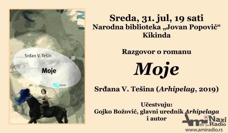 Predstavljanje nove knjige Srđana V. Tešina u sredu u Biblioteci