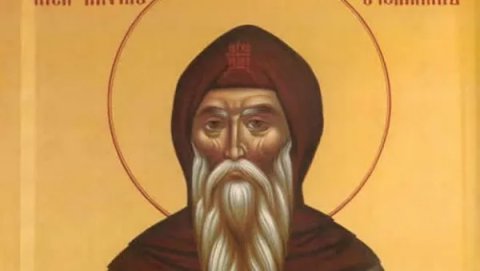 SUTRA JE VELIKI SVETAC: Slavimo Svetog Alimpija !