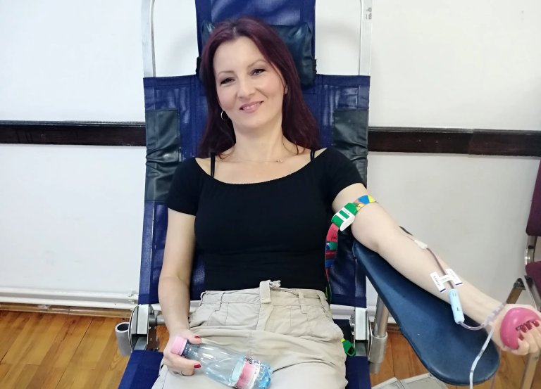 Veliki odziv građana na jučerašnjoj akciji dobrovoljnog davanja krvi