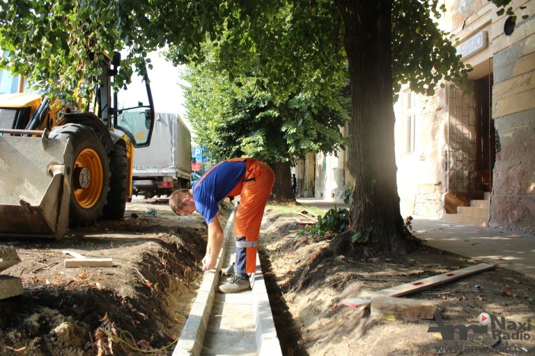 Uređenje kišne kanalizacije u Dositejevoj