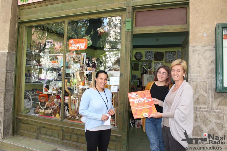 Izlog radnje „Latte shop“ najlepši u gradu