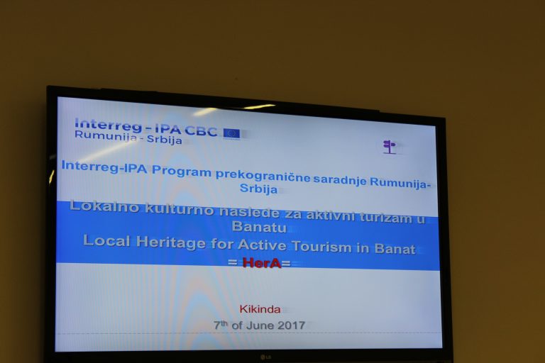 Realizacija projekta „Lokalno nasleđe za aktivni turizam u Banatu“