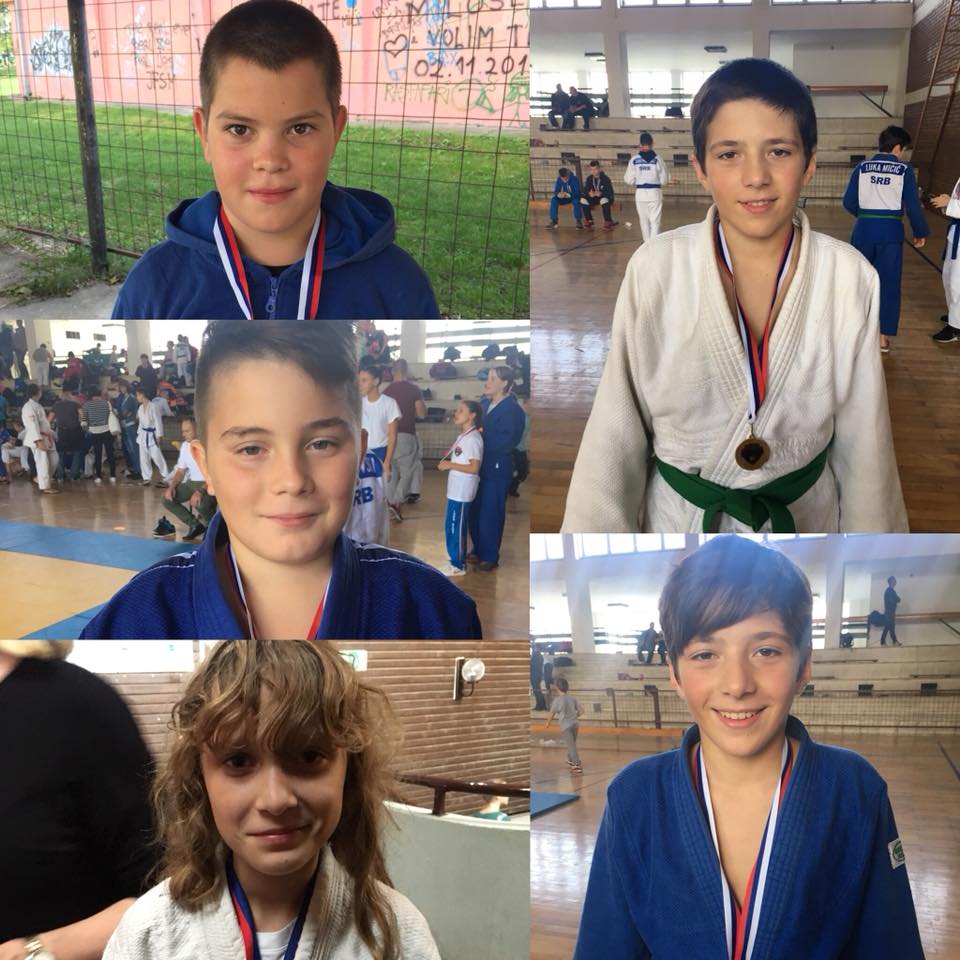 Pet medalja za džudiste „Partizana“