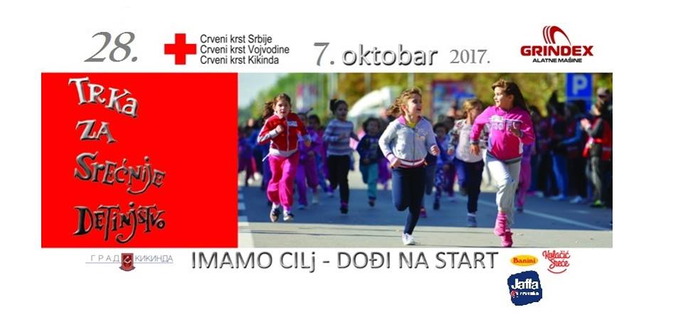 „Trka za srećnije detinjstvo“ u subotu, 7. oktobra