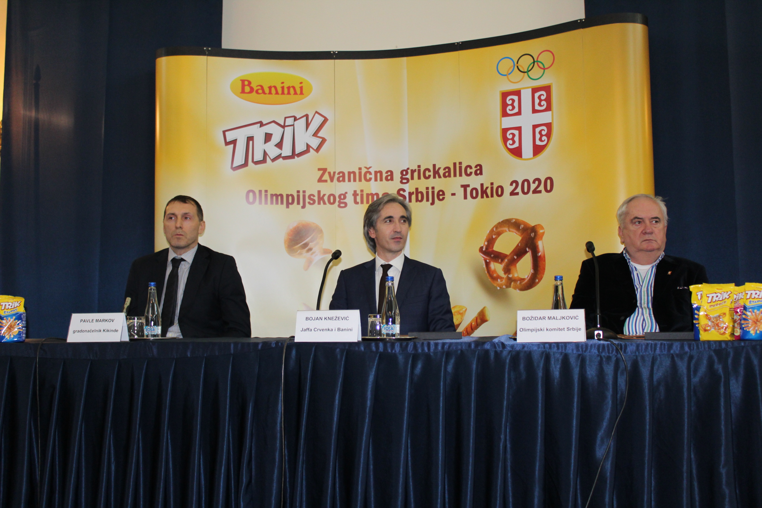 TRIK će biti zvanična grickalica Olimpijskog tima Srbije