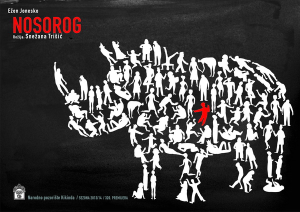 „Nosorog“ sutra u Narodnom pozorištu