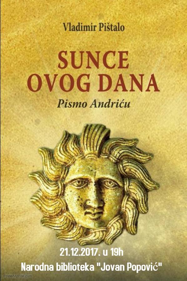 Vladimir Pištalo predstavlja novi roman u četvrtak u Biblioteci