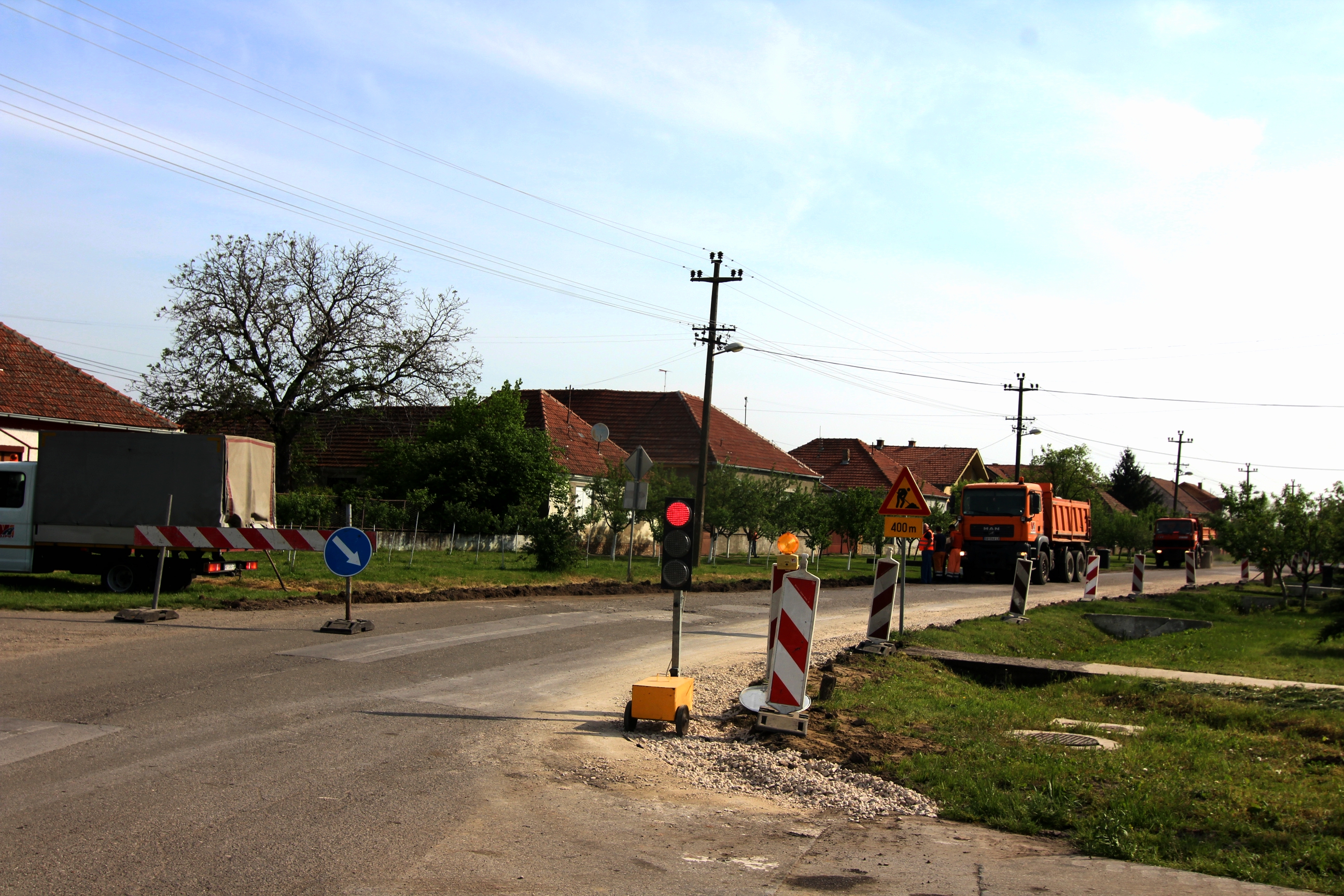 Završna faza rekonstrukcije glavne ulice u Kozarcima