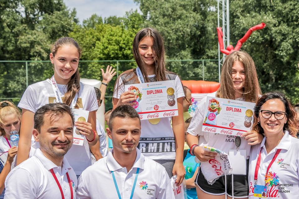 Državno finale Sportskih igara mladih: Marijana Bilić i Simona Mirčić osvojile medalje