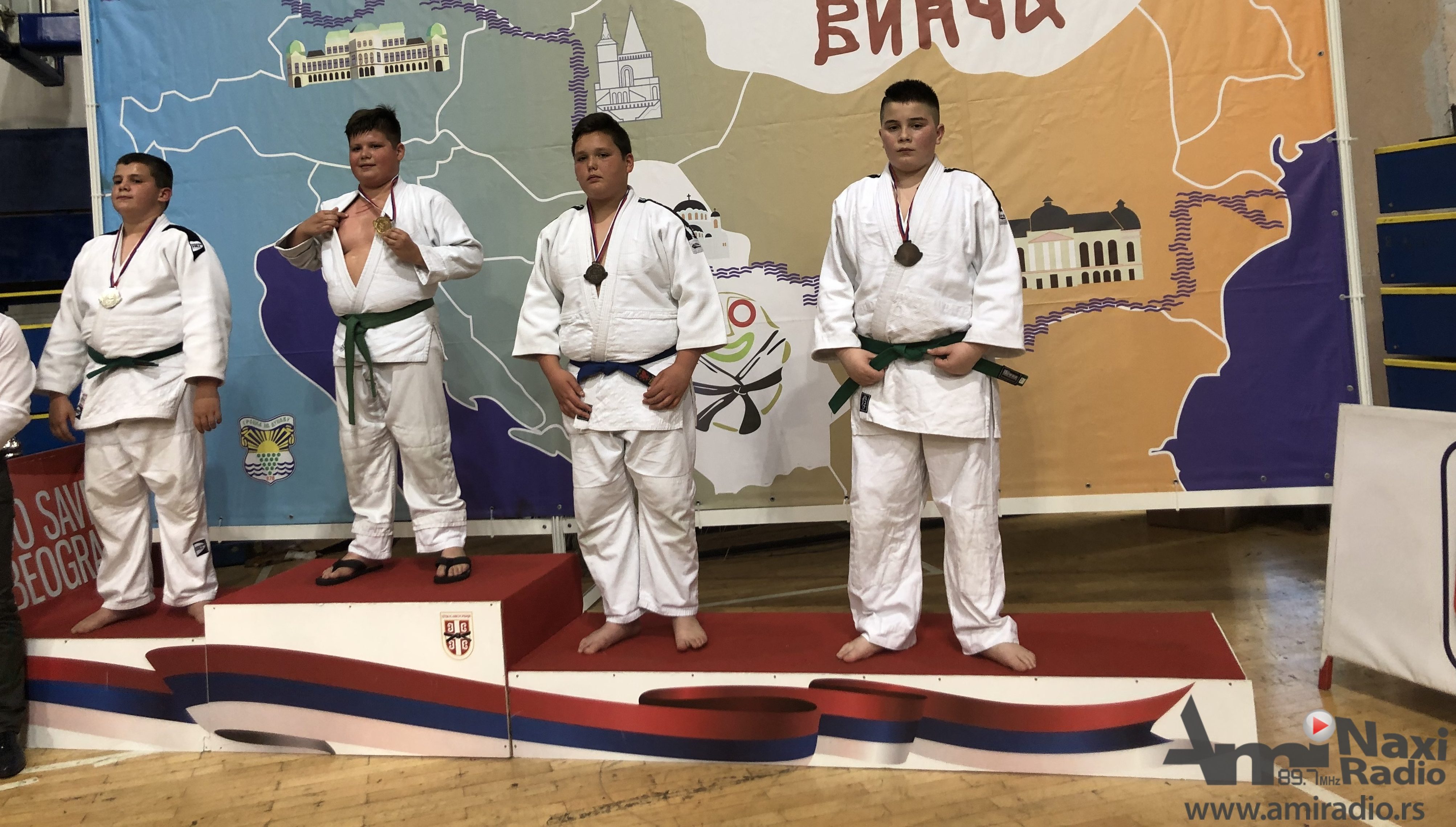 Dve bronze za džudiste “Partizana” na “Kupu Dunava”