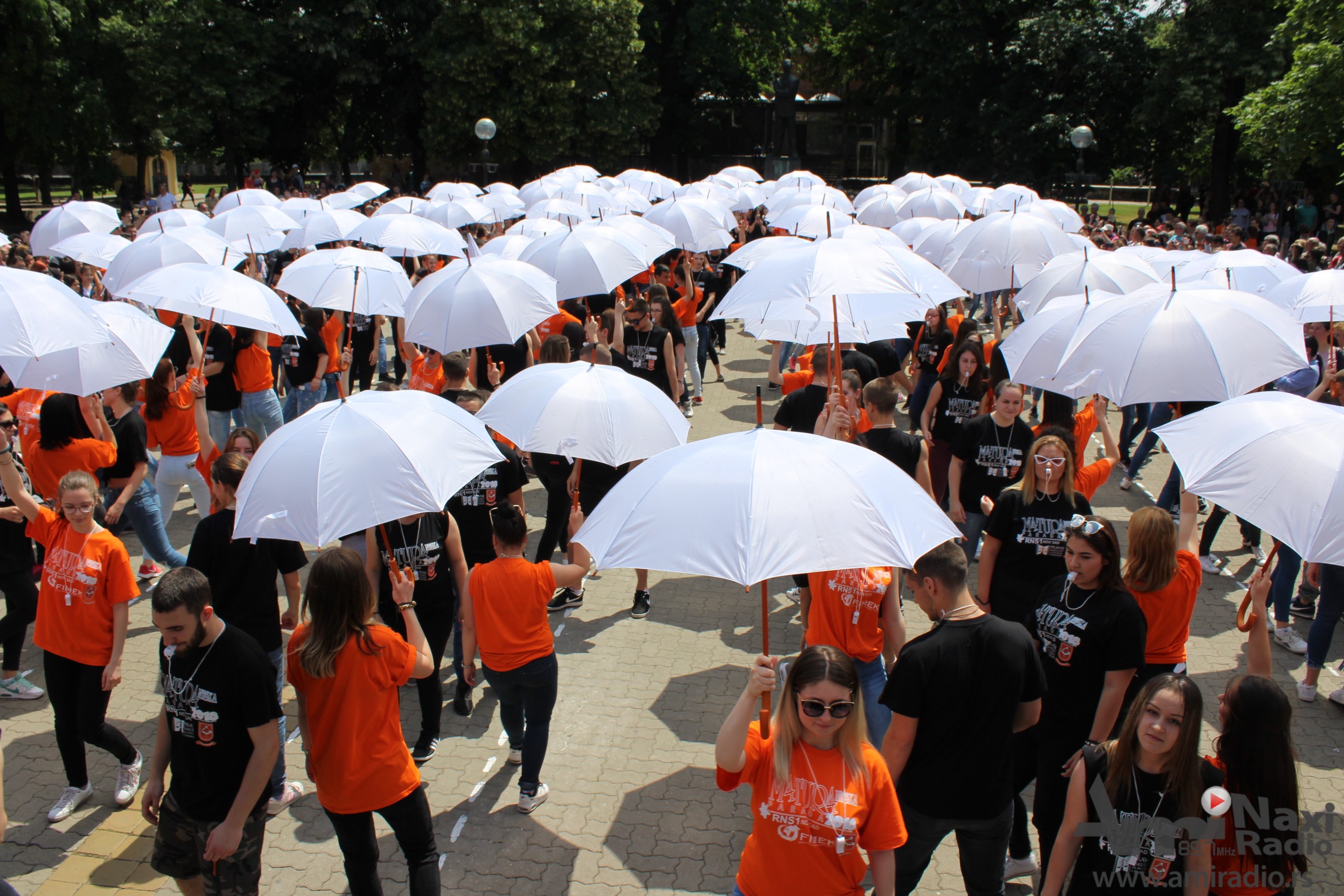 Maturantska parada u petak na gradskom trgu