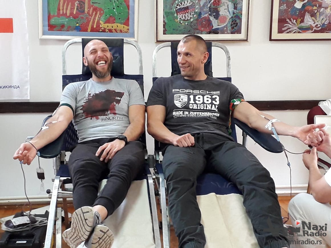 Na današnjoj akciji 79 Kikinđana dalo krv