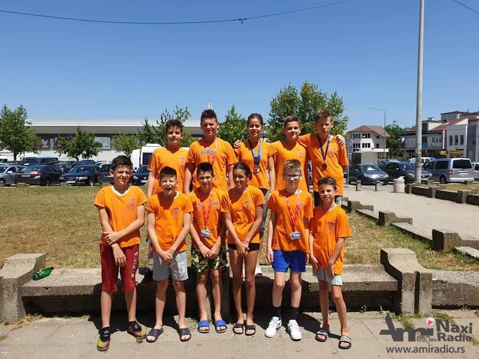 Plivanje: Četiri medalje za “Veliku Kikindu” na Državnom prvenstvu za pionire