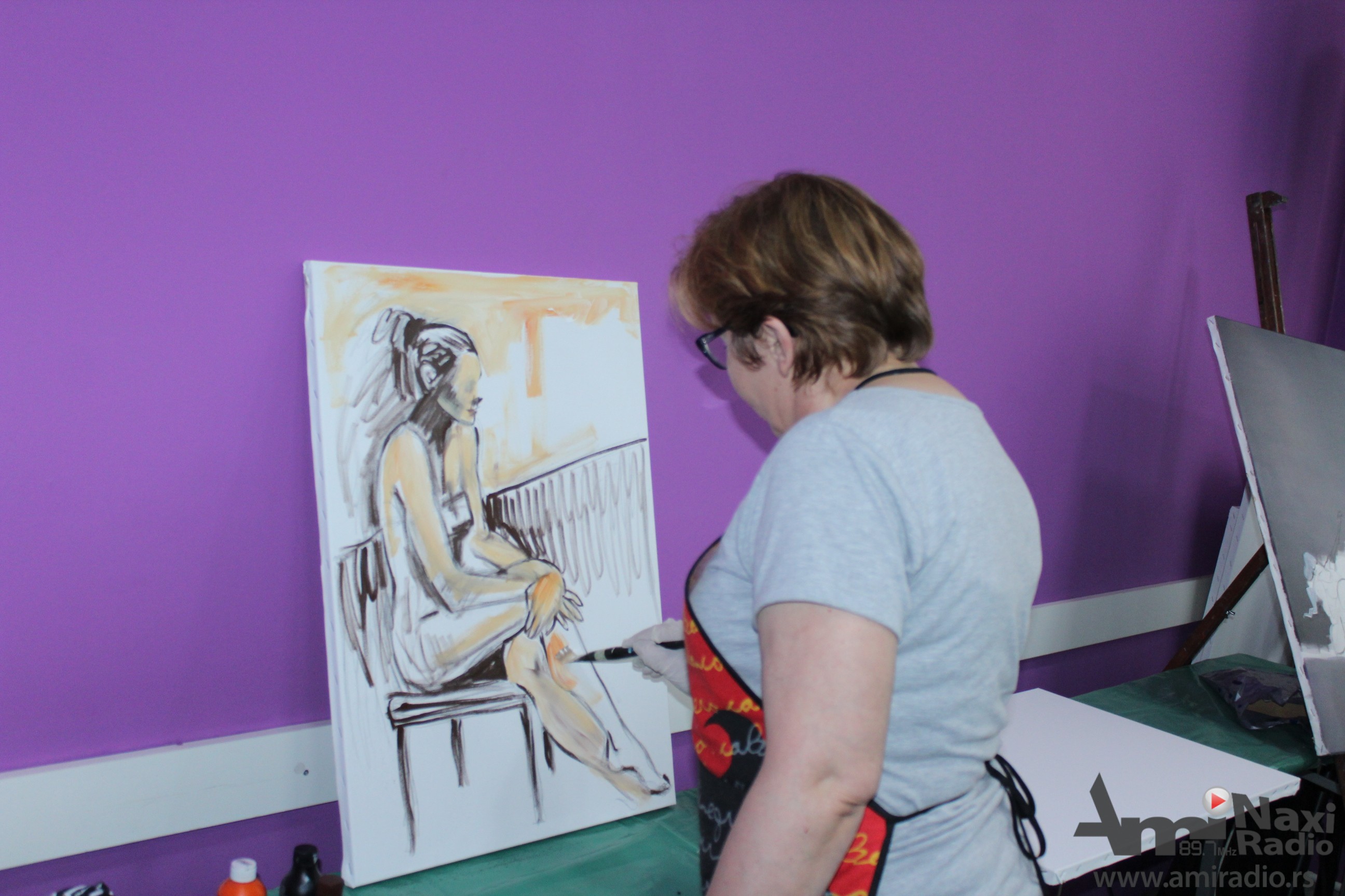 Otvorena humanitarna likovna kolonija u CSU