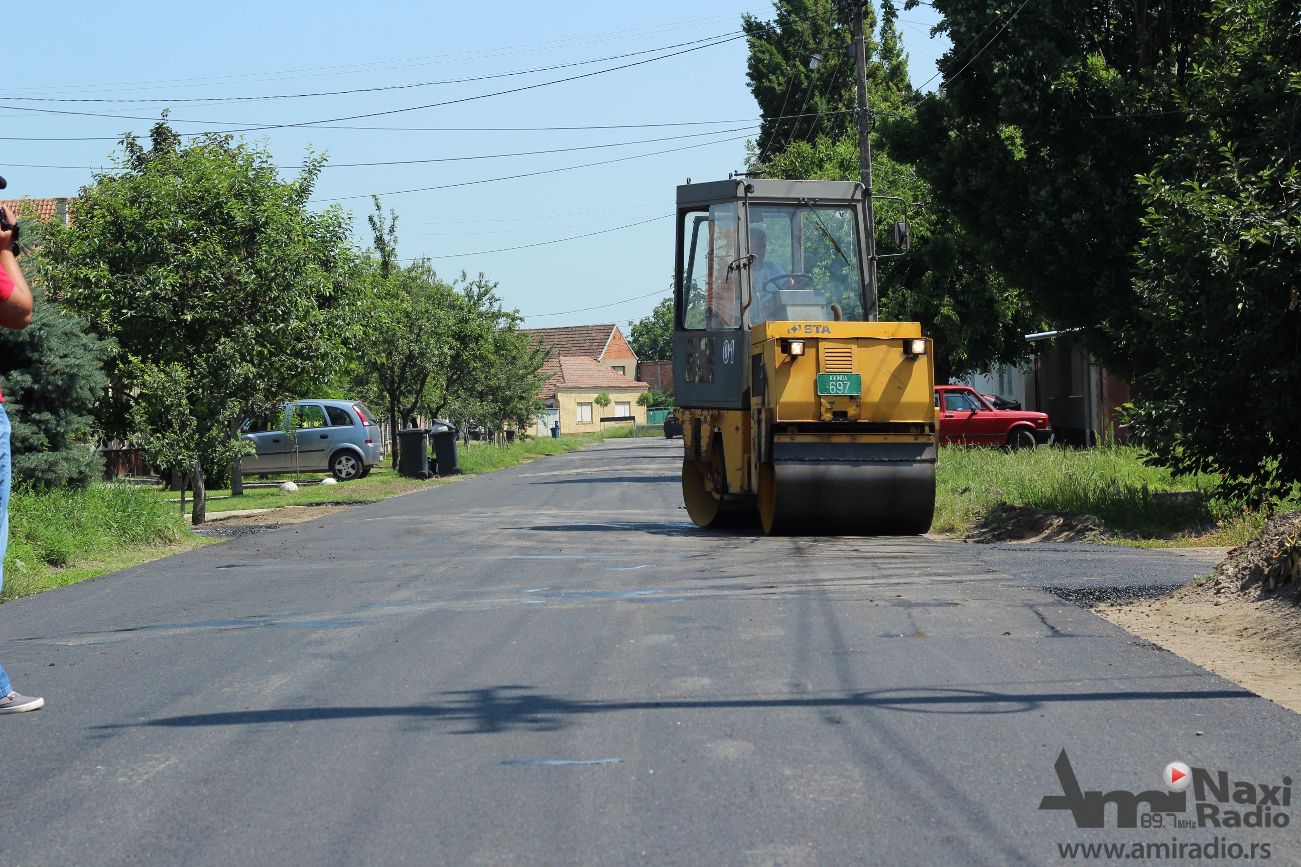 Asfaltirana Jugovićeva ulica