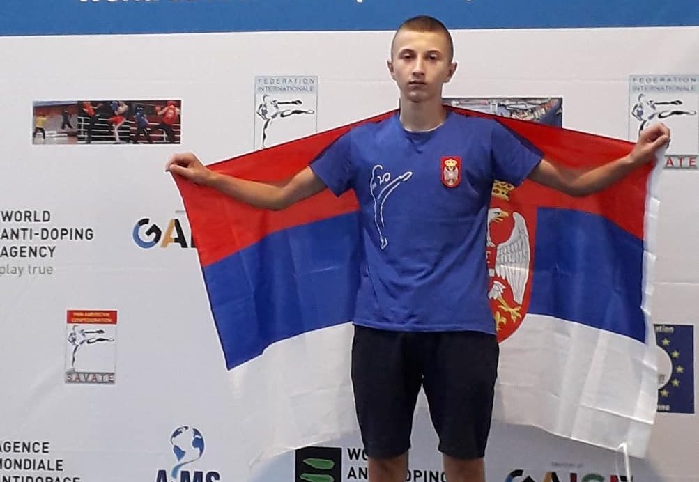 Savate: Vojislav Mirkonj treći na Svetskom prvenstvu