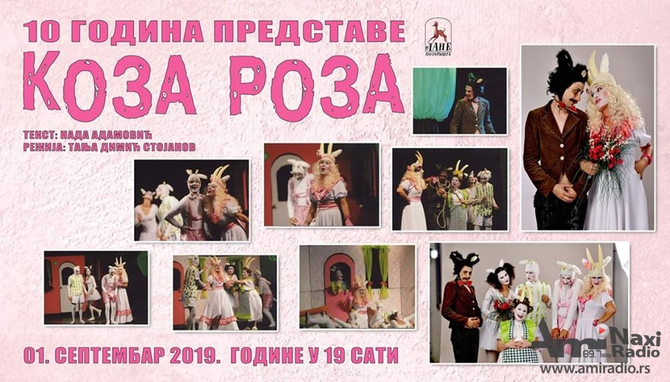 „Koza Roza“ u nedelju u „Lanetu“